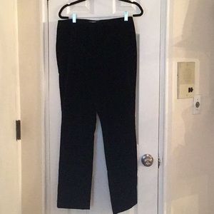 Modern Velvet Black Trousers